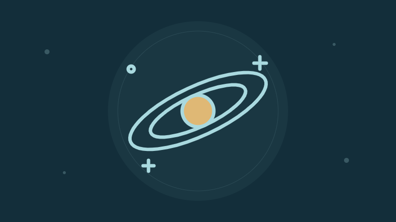 Original thematic illustration about the universe; not a scientific diagram